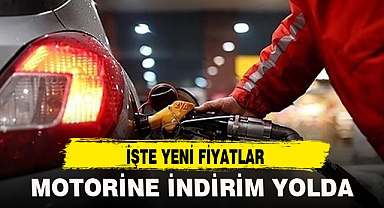 MOTORİNE İNDİRİM YOLDA