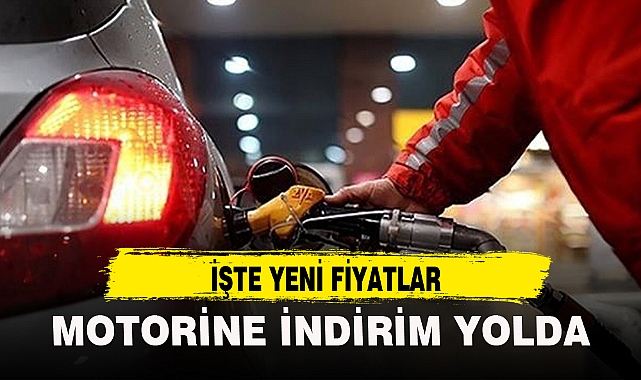 MOTORİNE İNDİRİM YOLDA