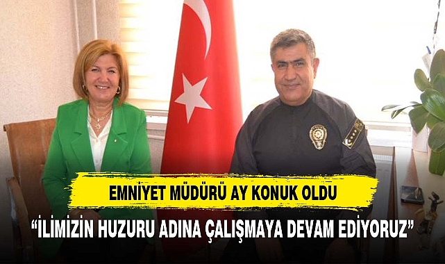 MÜDÜR AY, "İLİMİZİN HUZURU  ADINA ÇALIŞMAYA DEVAM EDİYORUZ"
