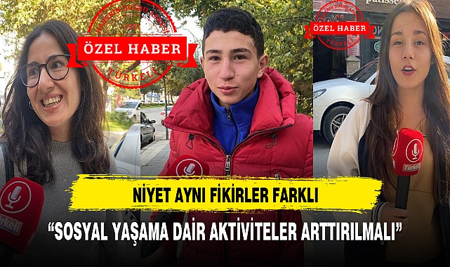NİYET AYNI FİKİRLER FARKLI