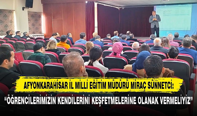 “ÖĞRENCİLERİMİZİN KENDİLERİNİ KEŞFETMELERİNE OLANAK VERMELİYİZ”