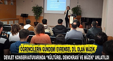 ÖĞRENCİLERİN GÜNDEMİ EVRENSEL DİL OLAN MÜZİK