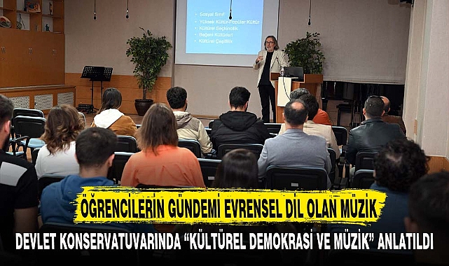 ÖĞRENCİLERİN GÜNDEMİ EVRENSEL DİL OLAN MÜZİK