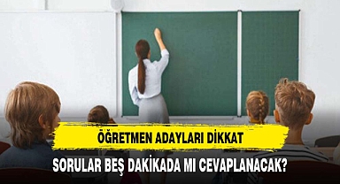 Öğretmen adaylarına 'mülakatta' detaylar netleşiyor