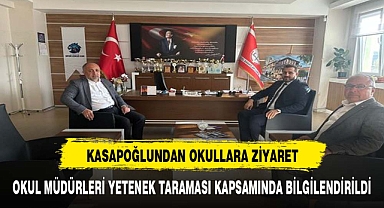 OKUL MÜDÜRLERİ YETENEK TARAMASI KAPSAMINDA BİLGİLENDİRİLDİ