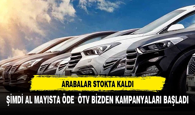 Otomotivde şimdi 'stok eritme' yarışı başladı