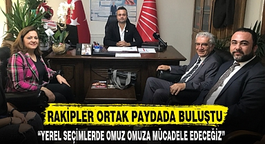 RAKİPLER ORTAK PAYDADA BULUŞTU