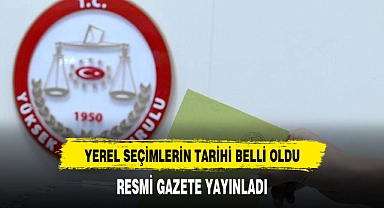 Resmi Gazete'de yayımlandı! Yerel seçimlerin yapılacağı tarih belli oldu