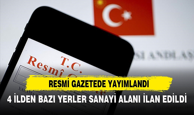 RESMİ GAZETEDE YAYIMLANDI