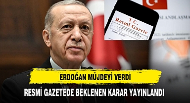 RESMİ GAZETEDEN GENÇLERE MÜJDE GELDİ