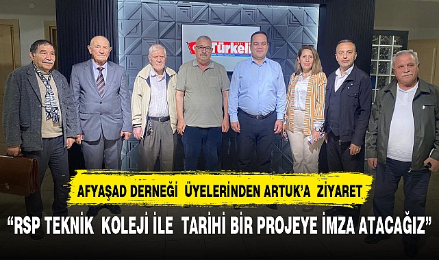 "RSP TEKNİK KOLEJİ İLE TARİHİ BİR PROJEYE İMZA ATACAĞIZ"