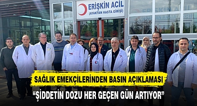 SAĞLIKTA ŞİDDETİN DOZU HER GEÇEN GÜN ARTIYOR