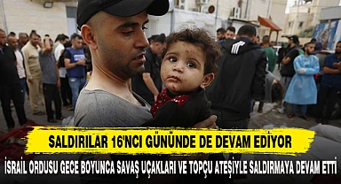 SALDIRILAR 16'NCI GÜNÜNDE DE DEVAM EDİYOR