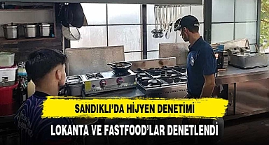 SANDIKLI'DA İŞLETMELER DENETLENDİ