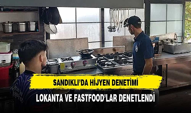 SANDIKLI'DA İŞLETMELER DENETLENDİ