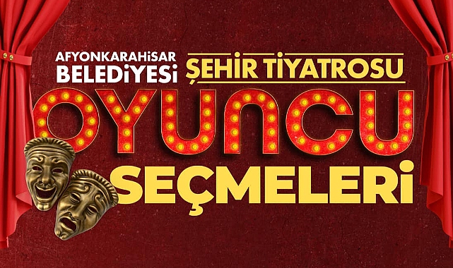 ŞEHİR TİYATROSU SEÇMELERİ BAŞLIYOR