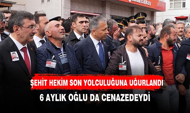 ŞEHİT POLİS SON YOLCULUĞUNA UĞURLANDI