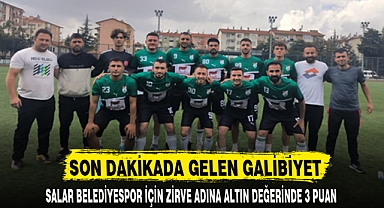SON DAKİKADA GELEN GALİBİYET