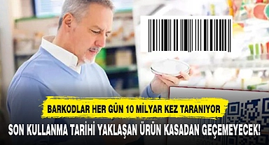 SON KULLANMA TARİHİ YAKLAŞAN ÜRÜN KASADAN GEÇEMEYECEK!