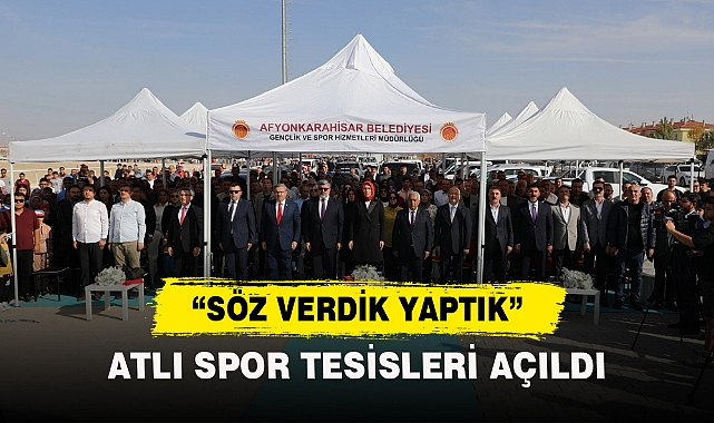 “SÖZ VERDİK YAPTIK”