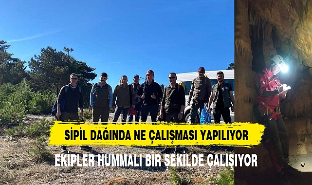 Spil'in mağaralarında ilk haritalandırma çalışmaları tamamlandı