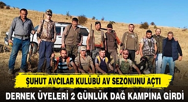 ŞUHUT AVCILAR KULÜBÜ AV SEZONUNU AÇTI