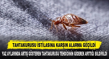 TAHTAKURUSU İSTİLASINA KARŞIN ALARMA GEÇİLDİ