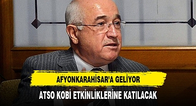 TBMM ESKİ BAŞKANI CEMİL ÇİÇEK AFYONKARAHİSAR'A GELİYOR