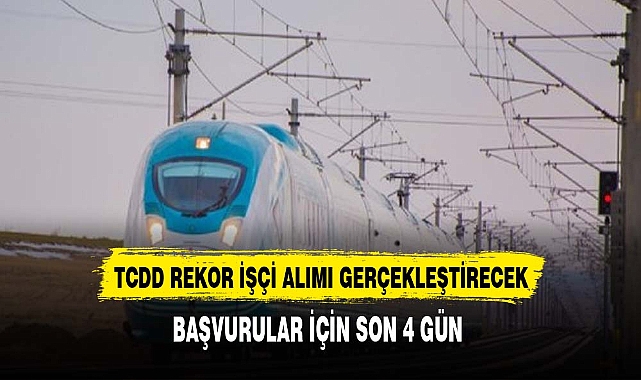 TCDD REKOR İŞÇİ ALIMI GERÇEKLEŞTİRECEK