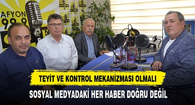 TEYİT VE KONTROL MEKANİZMASI OLMALI