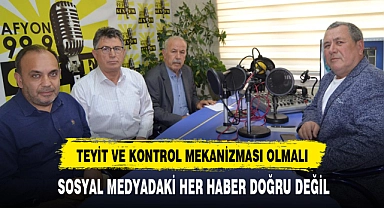 TEYİT VE KONTROL MEKANİZMASI OLMALI