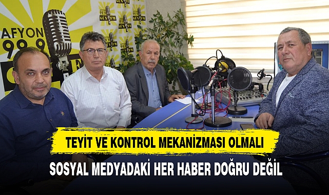 TEYİT VE KONTROL MEKANİZMASI OLMALI