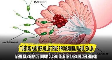 TÜBİTAK KARİYER GELİŞTİRME PROGRAMINA KABUL EDİLDİ