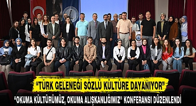 “TÜRK GELENEĞİ SÖZLÜ KÜLTÜRE DAYANIYOR”