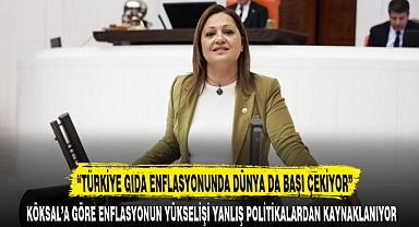 “TÜRKİYE GIDA ENFLASYONUNDA DÜNYA DA BAŞI ÇEKİYOR”