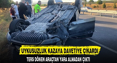 UYKUSUZLUK KAZAYA DAVETİYE ÇIKARDI