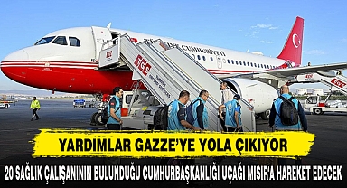 YARDIMLAR GAZZE'YE YOLA ÇIKIYOR