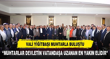 YİĞİTBAŞI MUHTARLAR GÜNÜNÜ KUTLADI