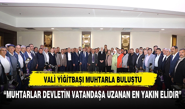YİĞİTBAŞI MUHTARLAR GÜNÜNÜ KUTLADI