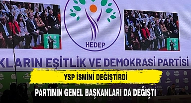 YSP İSMİNİ DEĞİŞTİRDİ