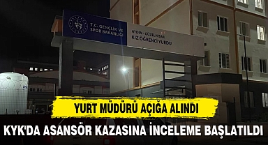 YURT MÜDÜRÜ AÇIĞA ALINDI