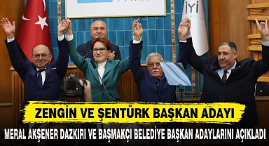 ZENGİN VE ŞENTÜRK BAŞKAN ADAYI