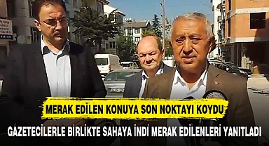 ZEYBEK GAZETECİLERLE SAHAYA İNDİ MERAK EDİLEN O SORUYA CEVAP GELDİ