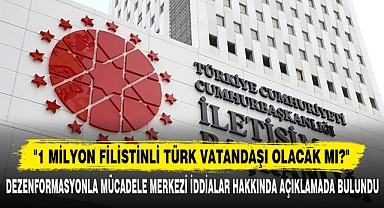 "1 Milyon Filistinli Türk Vatandaşı Olacak Mı?"
