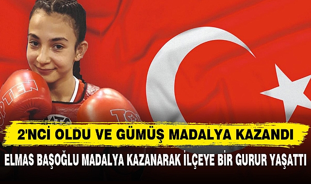 2'NCİ OLDU VE GÜMÜŞ MADALYA KAZANDI