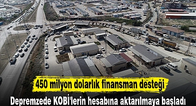 450 milyon dolarlık finansman desteği