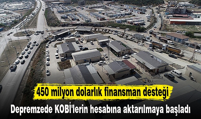 450 milyon dolarlık finansman desteği