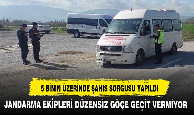 5 BİNİN ÜZERİNDE ŞAHIS SORGUSU YAPILDI