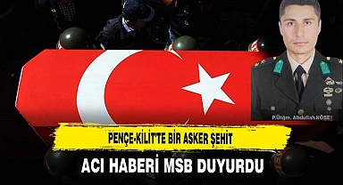 Acı Haber Geldi  Pençe-Kilit Bölgesi: 1 Asker Şehit Oldu