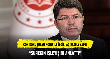 Adalet Bakanı Tunç'tan Can Atalay ile ilgili açıklama geldi